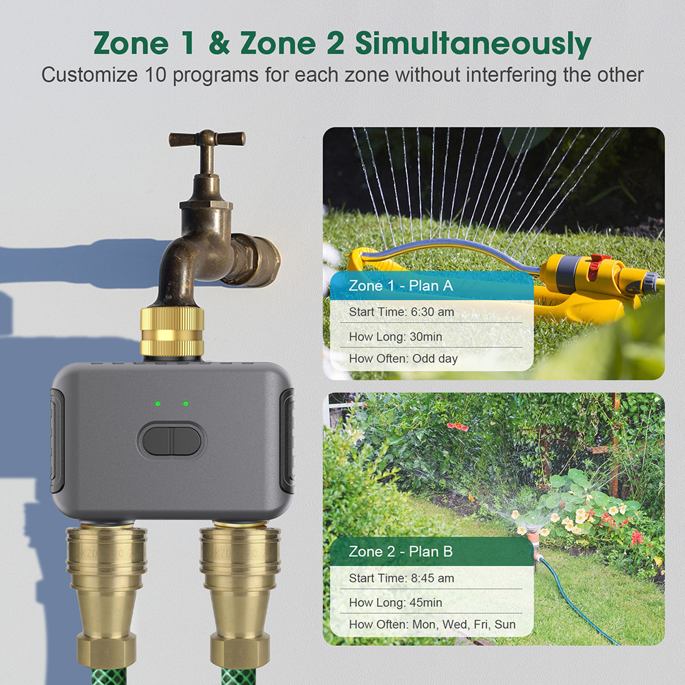 Tuya 2 Zone Watering Timer Gar – Gardena Smart Irrigation Control Bewertung und Preis